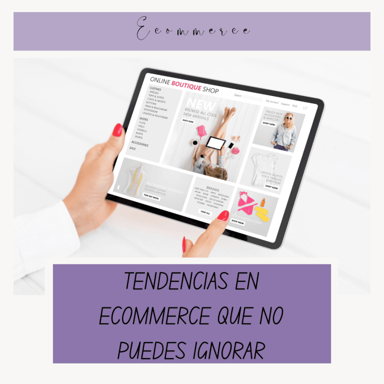 Descubre las tendencias clave en ecommerce que transformarán tu negocio