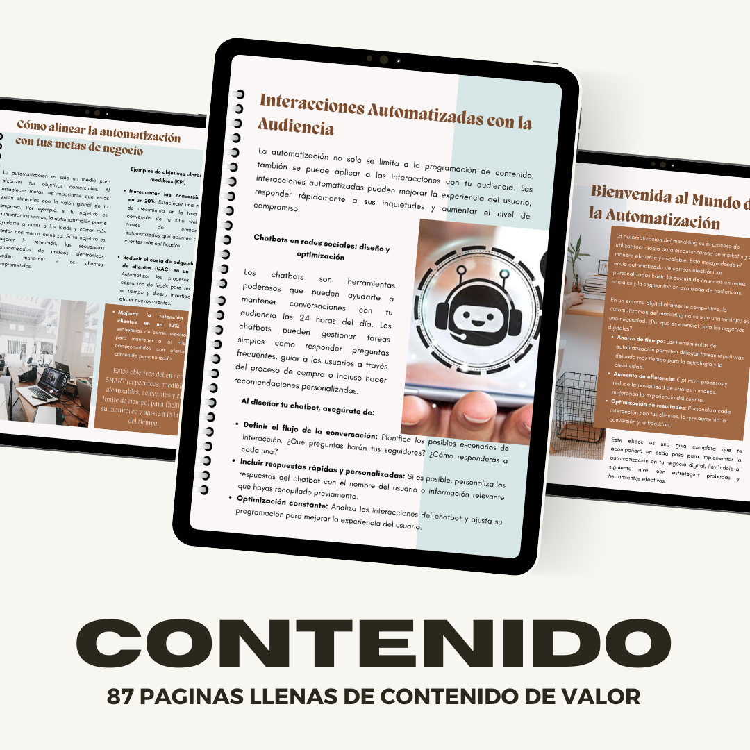 Automatización del Marketing en Negocios Digitales